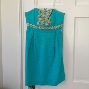 Lily Strapless Dress